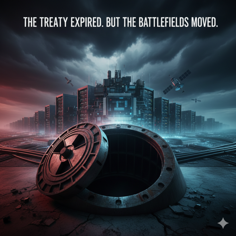 The treaty expired but the battle fields moved