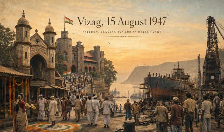 Vizag on 15th August 1947